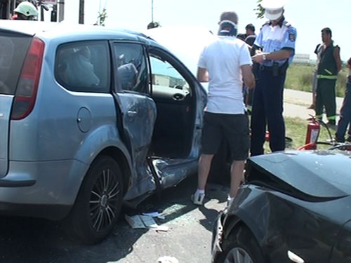 Foto: accident de circulatie - Unirii, Baia Mare (c) eMaramures.ro